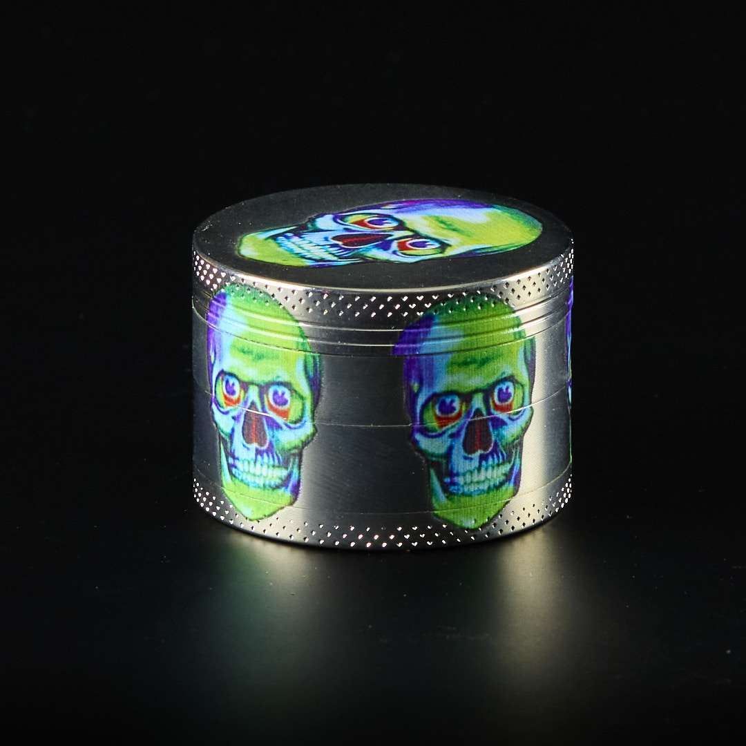 Grinder de metal Calavera Catrina Verde