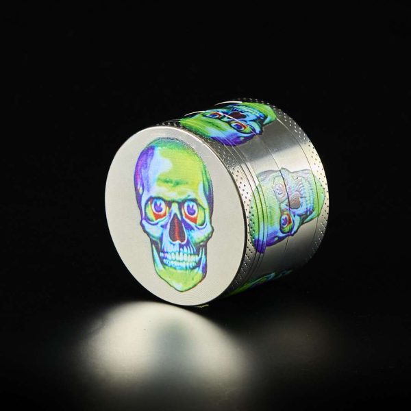 Grinder de metal Calavera Catrina Verde