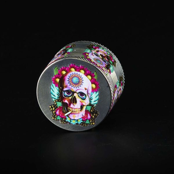 Grinder de metal Calavera Catrina Girasol