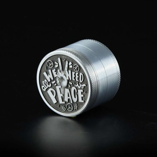 Grinder de metal We Need Peace 50mm