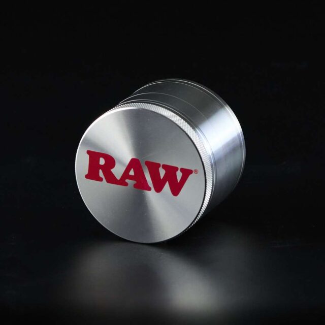 Grinder de metal Raw Plata 56mm