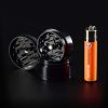 Grinder de metal Raw Hammercraft 40mm Negro