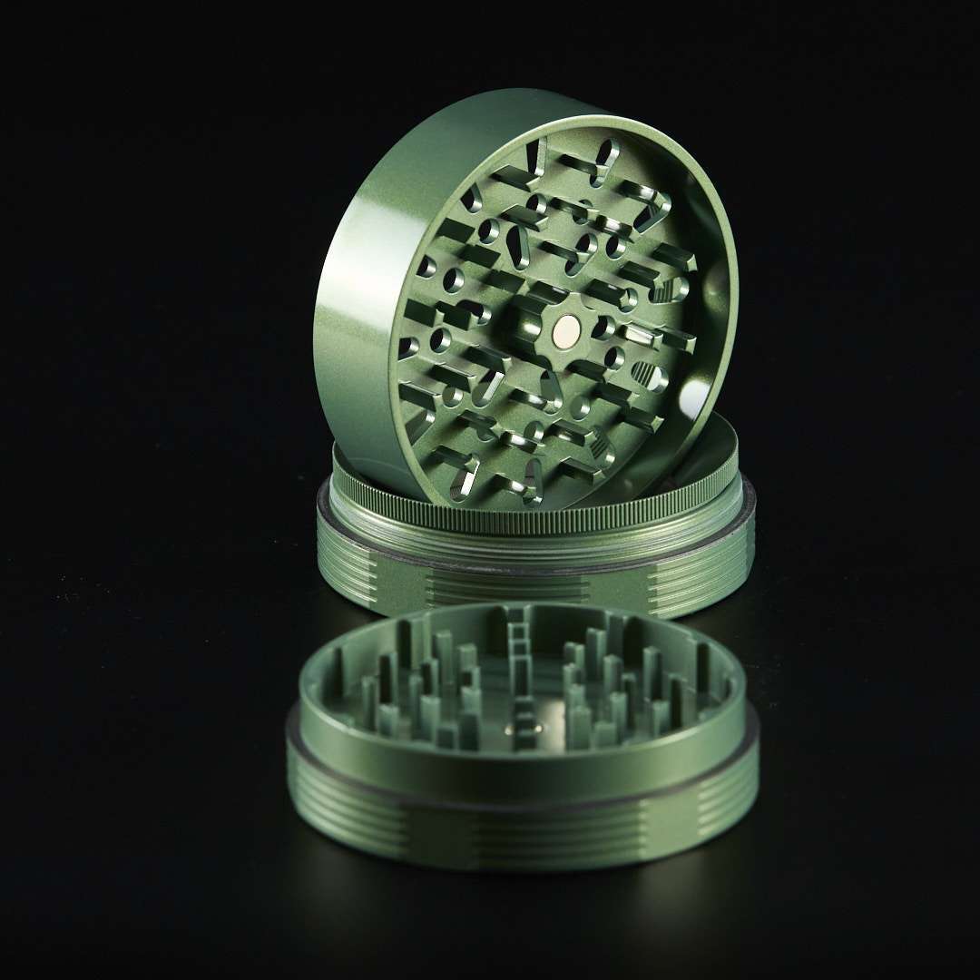 Grinder de metal anti adherente SLX 62mm Verde
