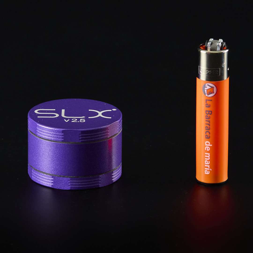 Grinder de metal anti adherente SLX 50mm Morado