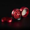 Grinder de metal Solinder original 63mm Rojo