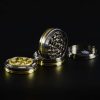 Grinder de metal Calavera brillante