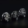 Grinder de metal American Style con 2 platos Negro