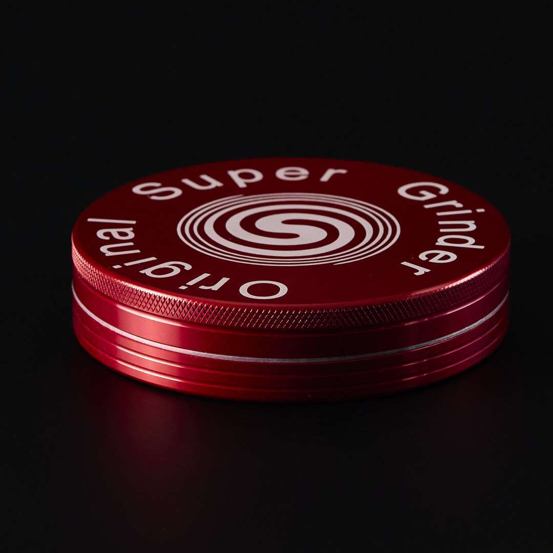 Grinder de metal - Spiral Super Blender 90mm Rojo