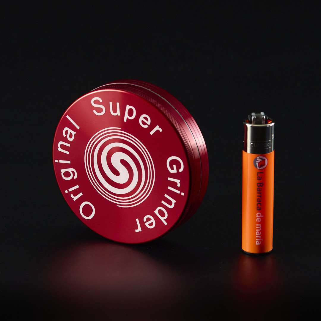 Grinder de metal - Spiral Super Blender 90mm Rojo