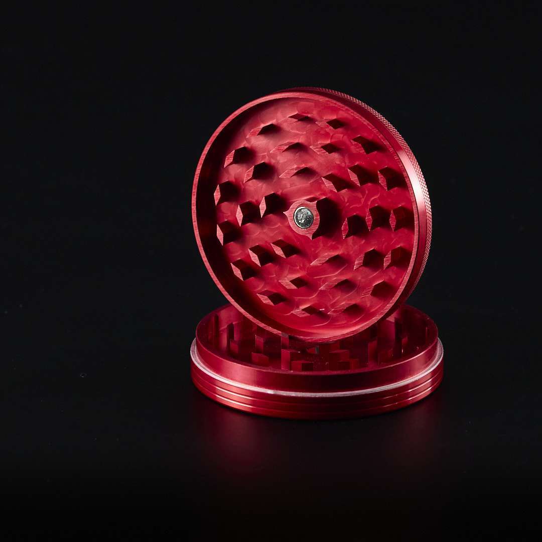 Grinder de metal - Spiral Super Blender 90mm Rojo