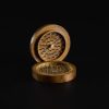 Grinder de madera Logo tallado 75mm I love Ámsterdam