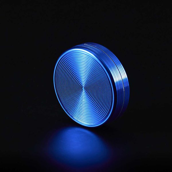 Grinder de metal Estriado 62mm 2 partes