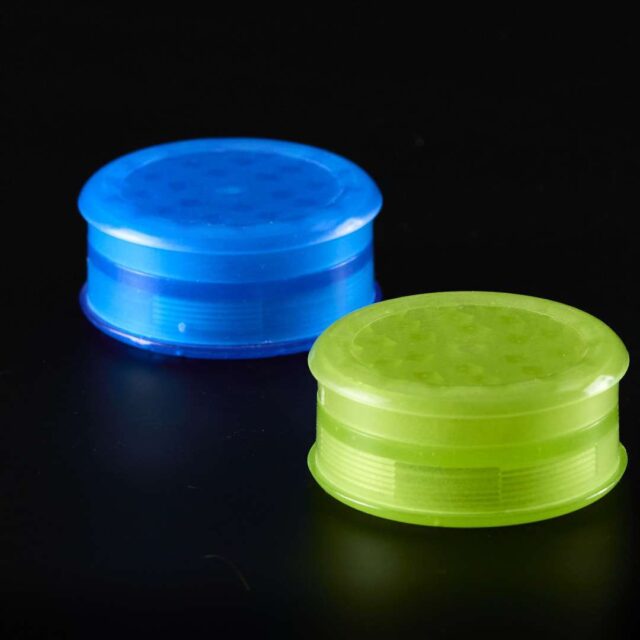 Grinder de plástico Dope Bross Glow in the dark