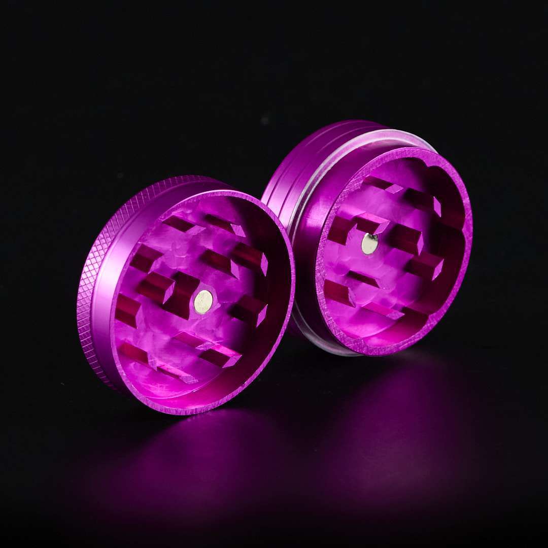 Grinder de metal - Spiral Super Blender - 40mm - Rosa