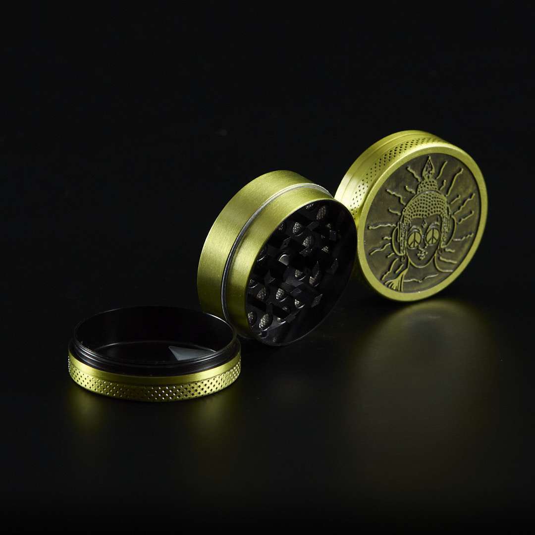 Grinder de metal Buddha 40mm 3 partes