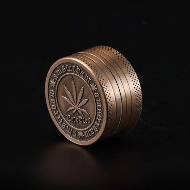 Grinder de metal Envejecido 40mm Hoja cobre