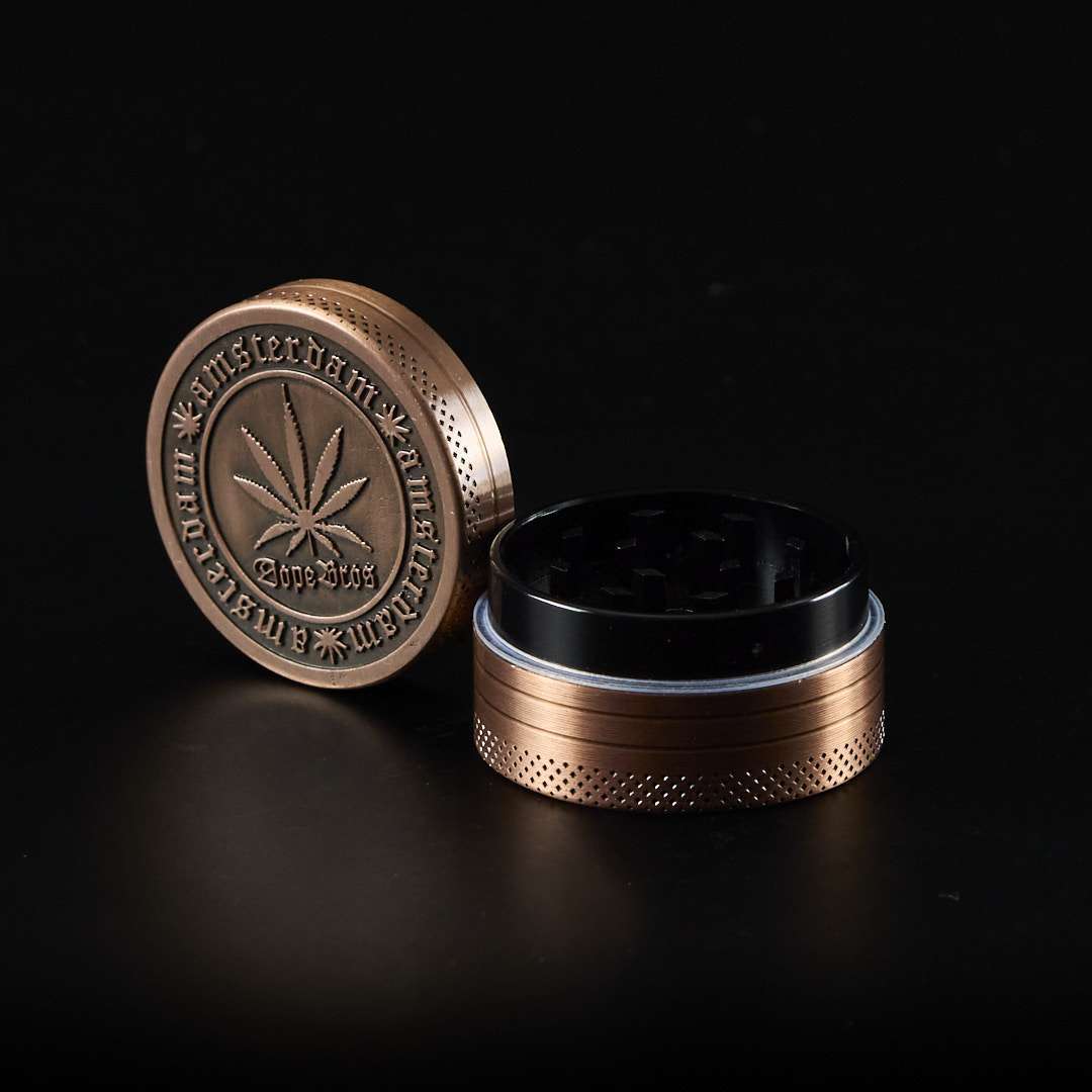 Grinder de metal Envejecido 40mm Hoja cobre