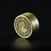 Grinder de metal Envejecido 50mm Ámsterdam dorado