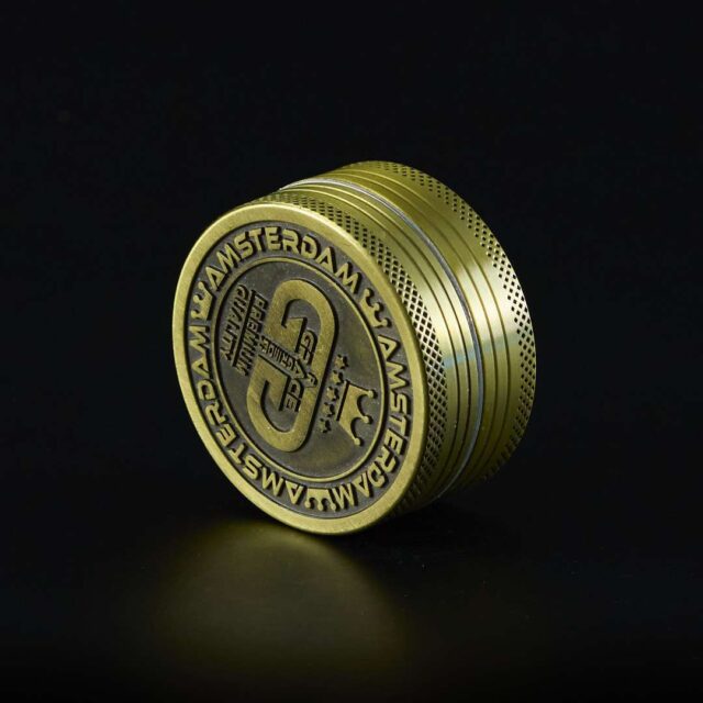 Grinder de metal Grace 50mm Oro
