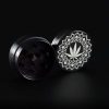 Grinder de metal Hoja con mándala