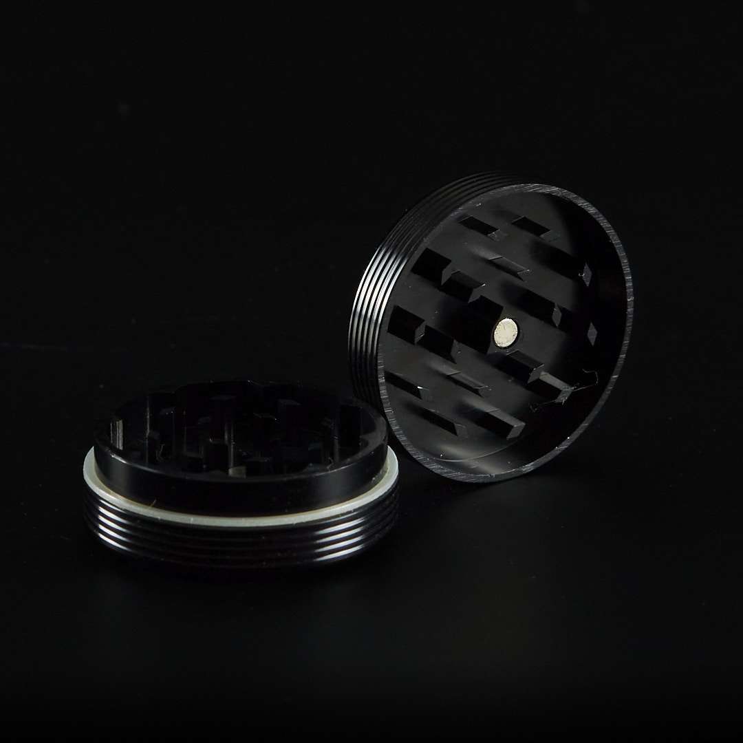 Grinder de metal Estriado 40mm 2 partes