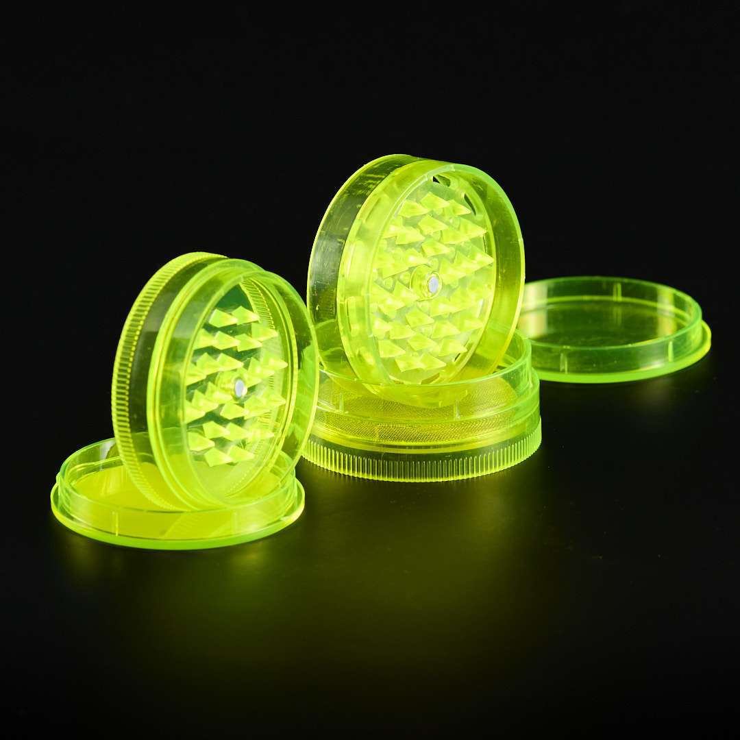 Grinder de plástico con tamizador 5 partes