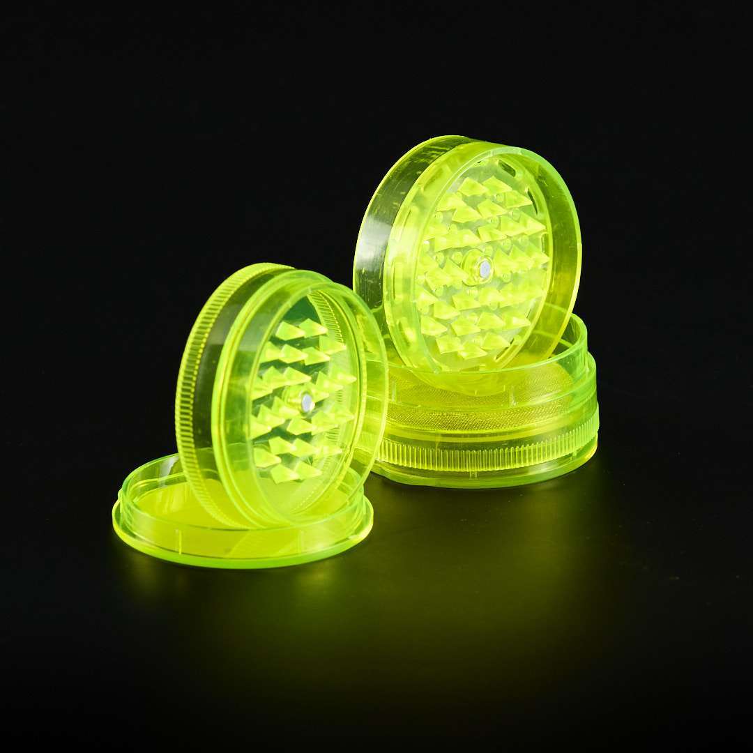 Grinder de plástico con tamizador 5 partes