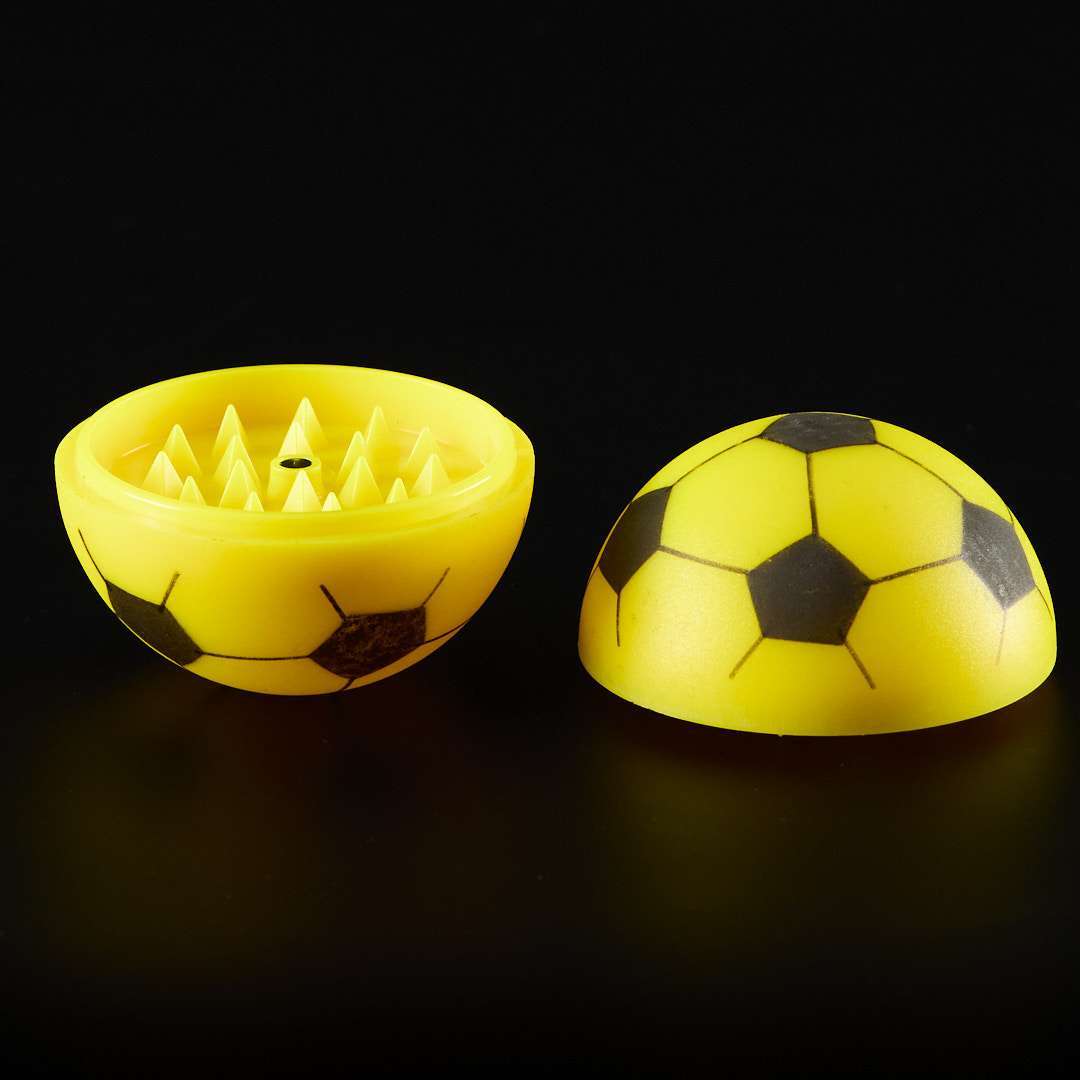 Grinder de plástico Bola Amarillo