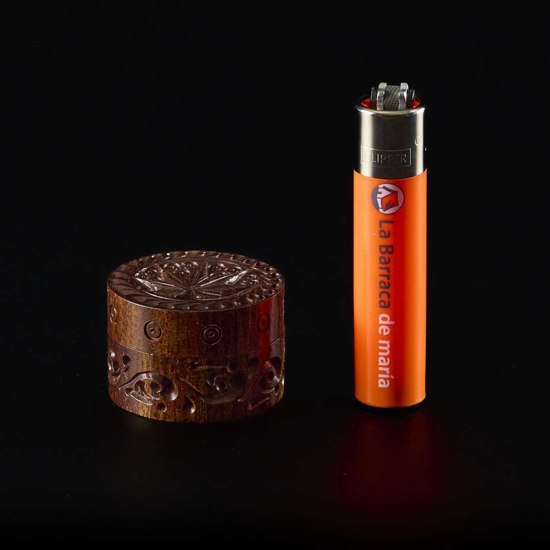Grinder de madera Palosanto con imán