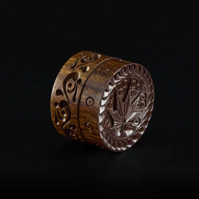 Grinder de madera Palosanto con imán