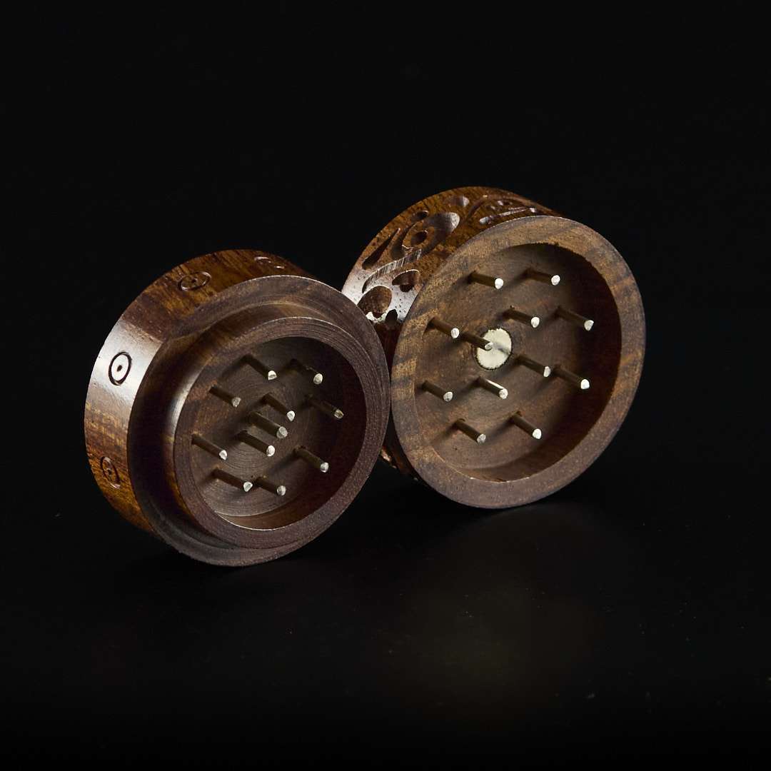 Grinder de madera Palosanto con imán