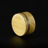 Grinder de plástico Acabado en madera Haya