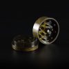 Grinder de plástico Acabado en madera Nogal