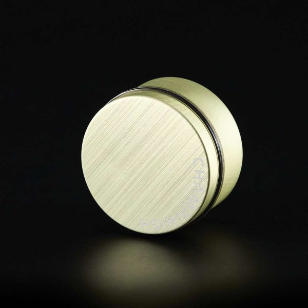 Grinder de plástico Acabado en madera Roble