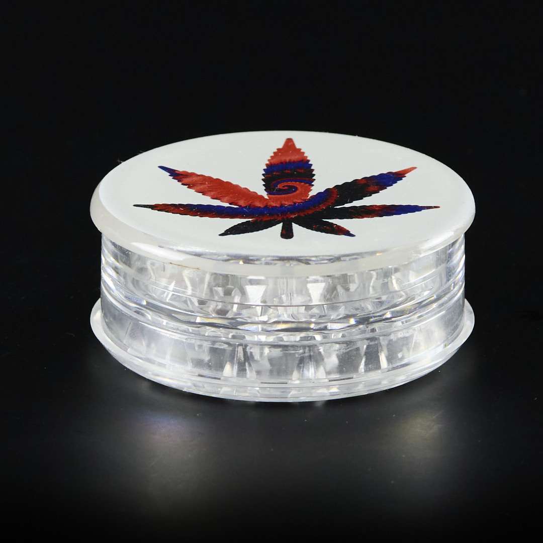 Grinder de plástico Ink Hoja