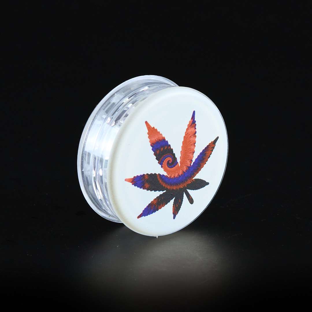Grinder de plástico Ink Hoja
