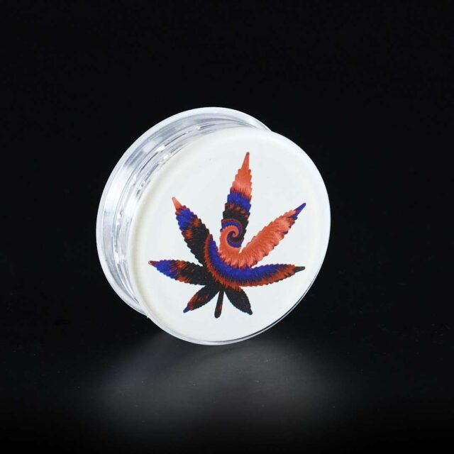 Grinder de plástico Ink Hoja