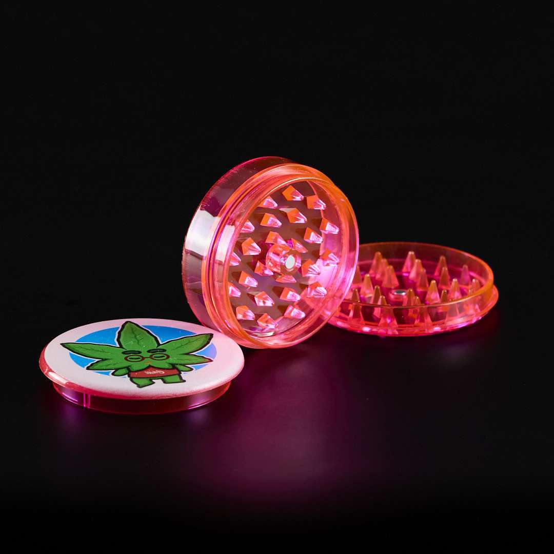 Grinder de plástico Ink Hoja Chill