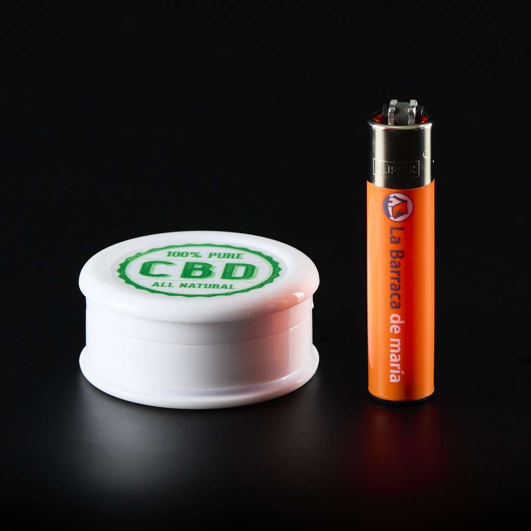 Grinder de plástico CBD 100% Natural