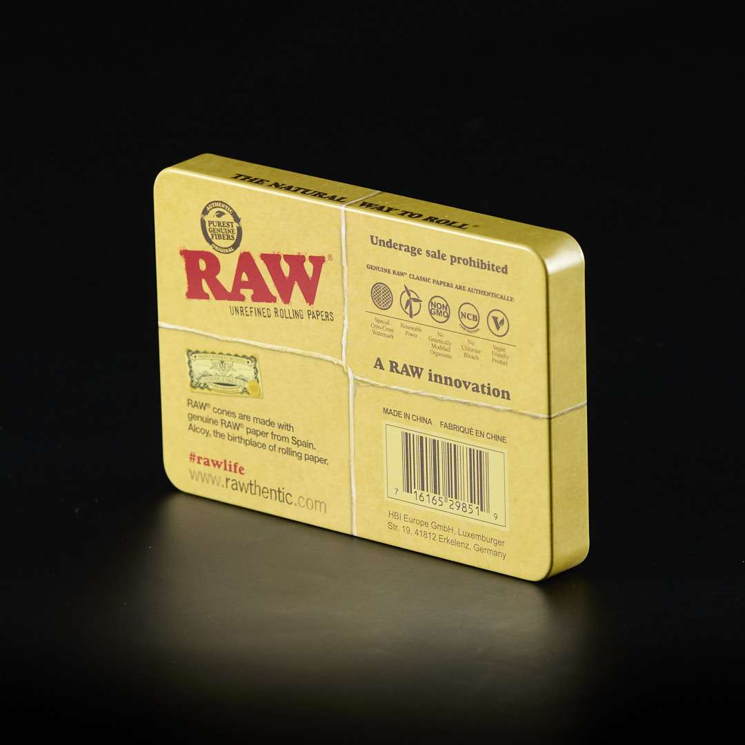 Lata porta conos Raw Cone Tin