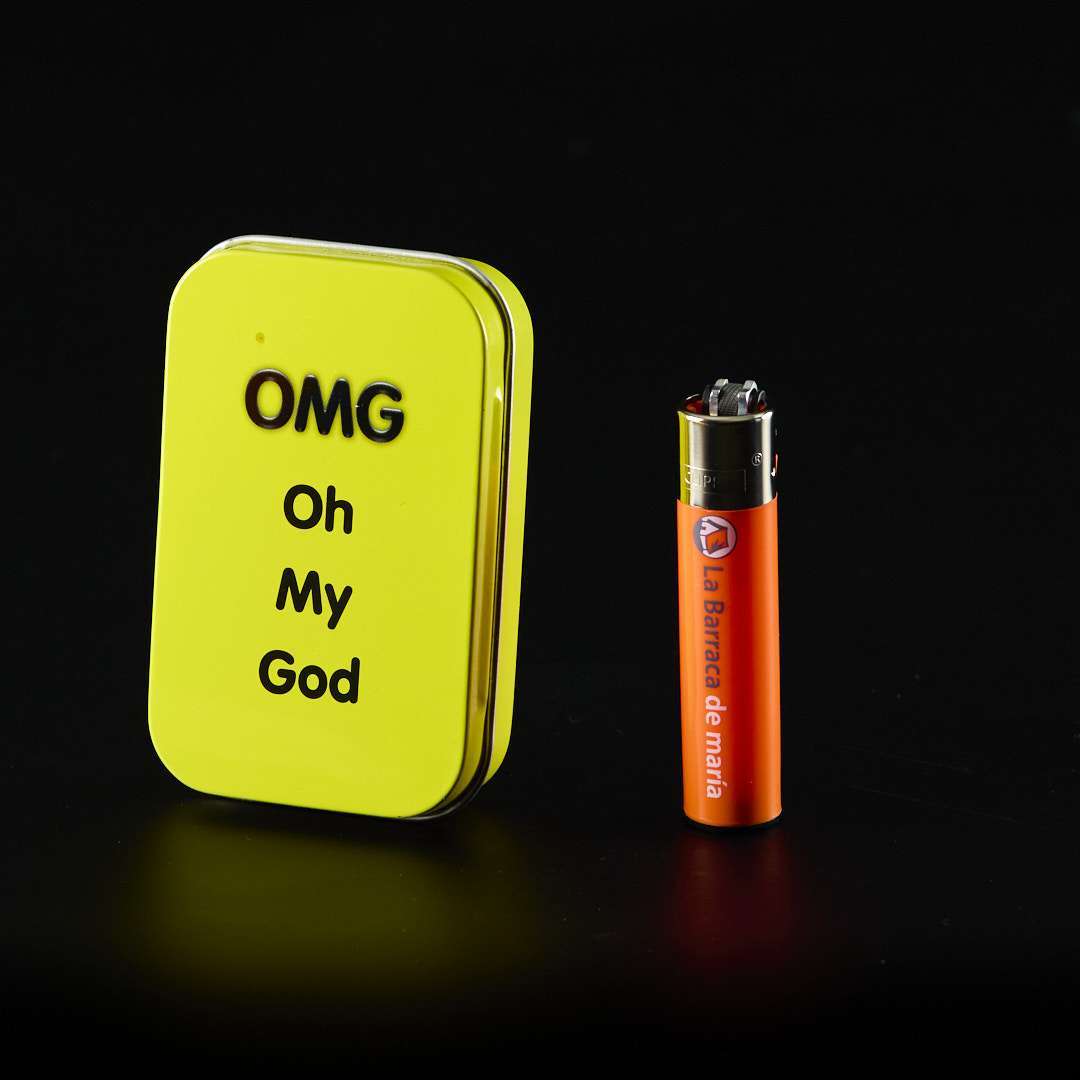 Caja rectangular con bisagra - OMG - Imagen 2