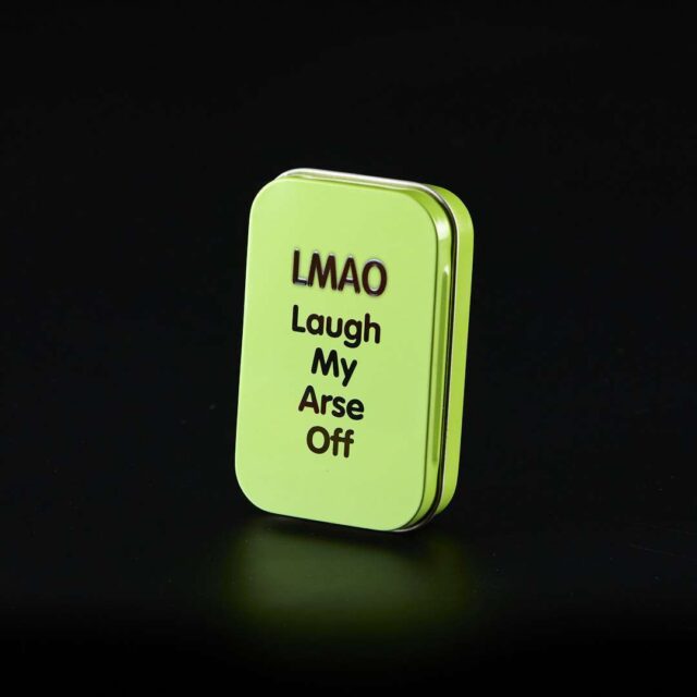 Caja rectangular con bisagra - LMAO