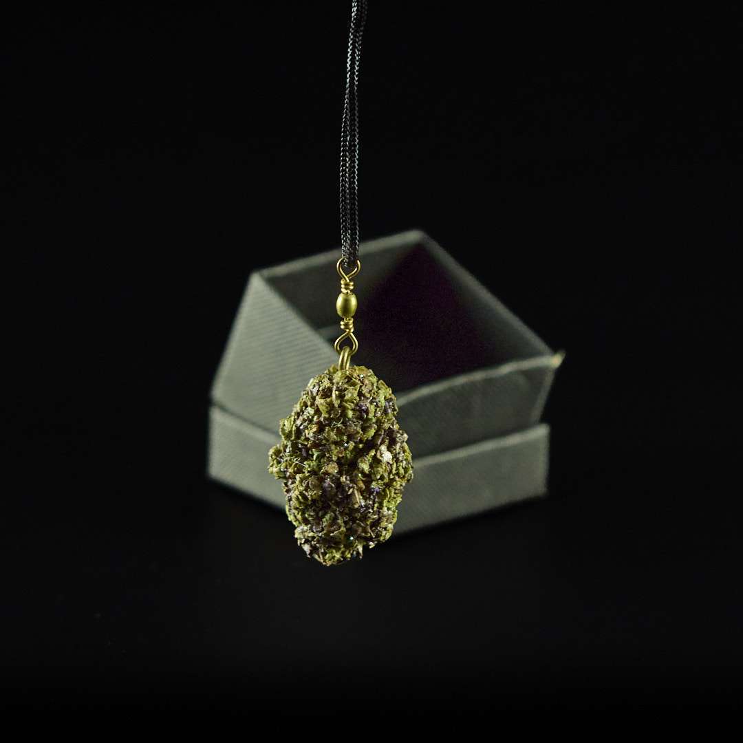 Colgante cogollo brillante - Buddies 420Bling