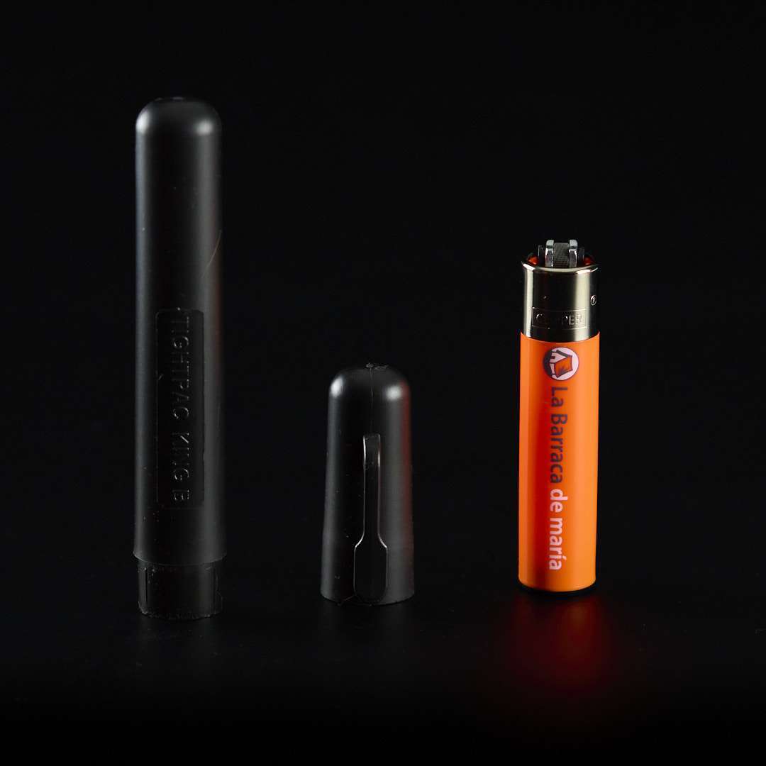 Porta Porros de plástico King Blunt Tight Pac Negro - Imagen 3