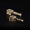 Pipa de piedra 10cm Cazoleta cuadrada