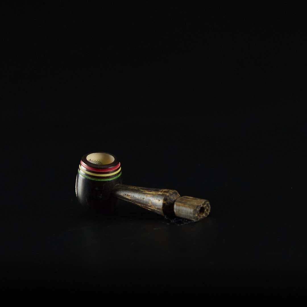Pipa de tagua 7cm Pequeña Árbol