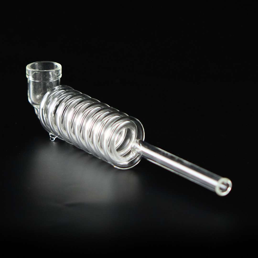 Pipa de cristal 19cm Espiral 8 giros