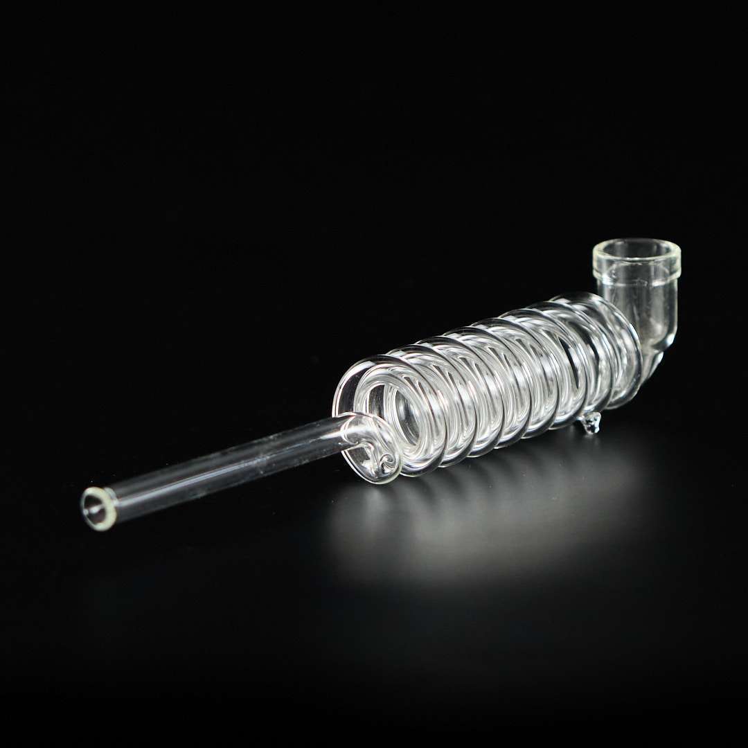 Pipa de cristal 19cm Espiral 8 giros