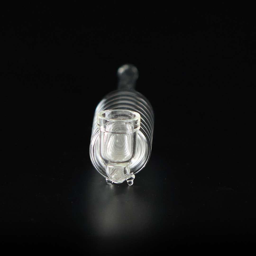 Pipa de cristal 19cm Espiral 8 giros
