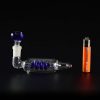 Pipa de cristal 13cm Con espiral interna